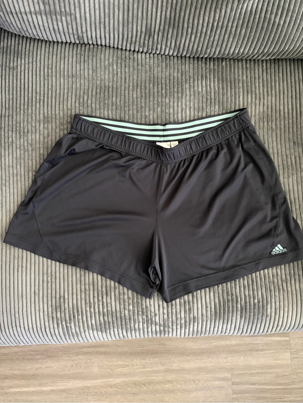 Adidas Women’s Gray Athletic Shorts